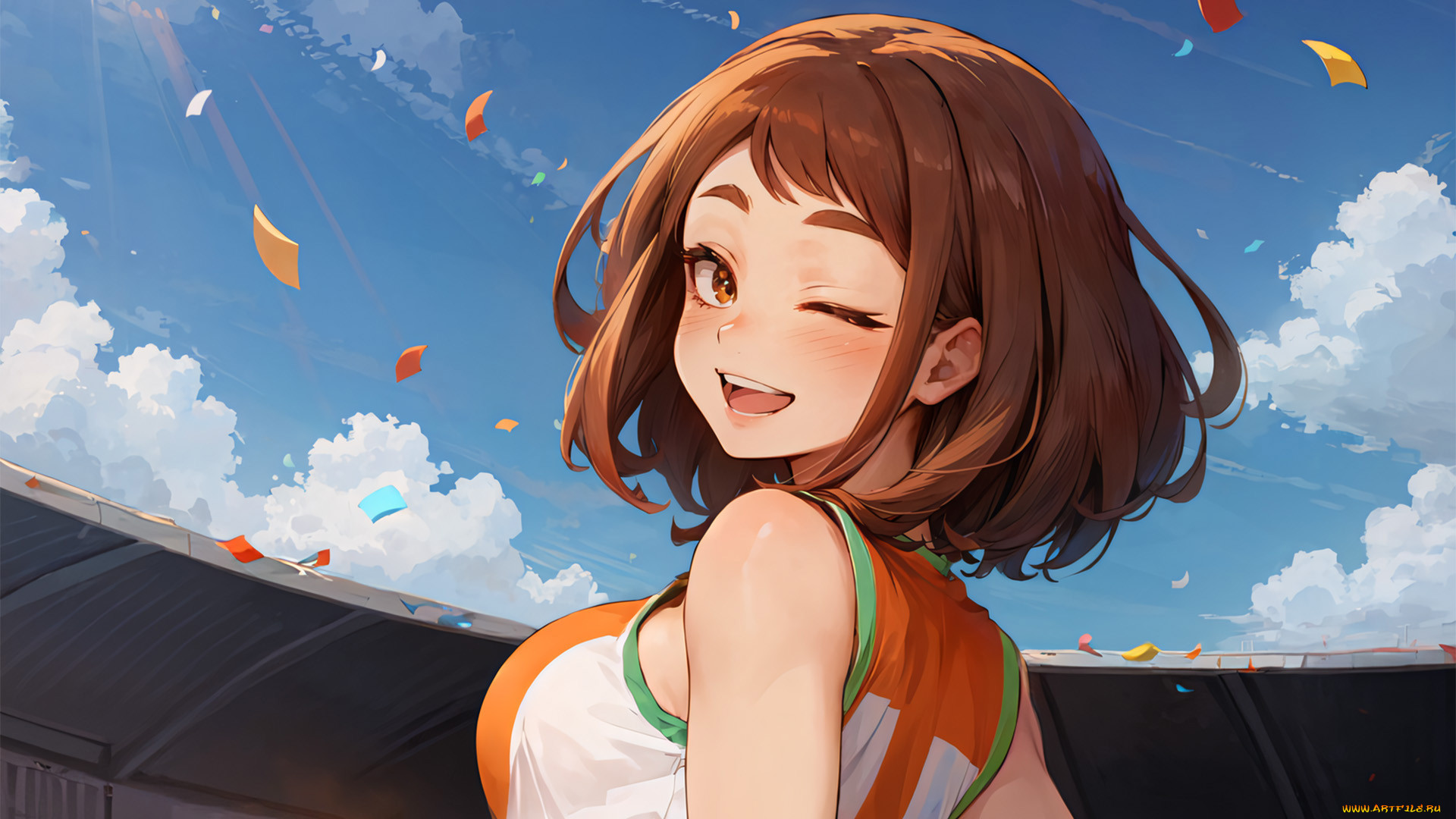 , boku no hero academia, uraraka, ochako